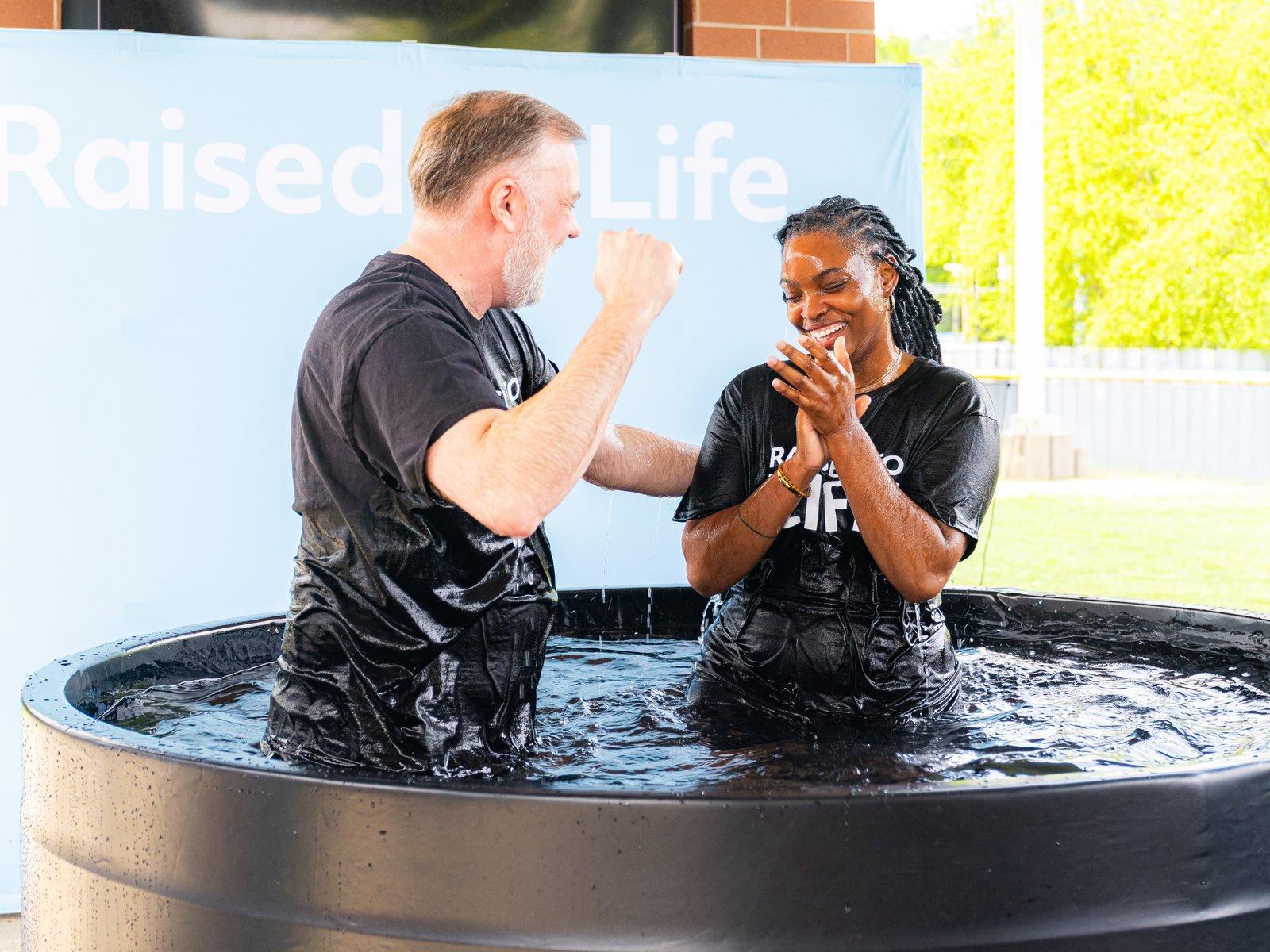 Baptism at Rise Church: Raised to Life