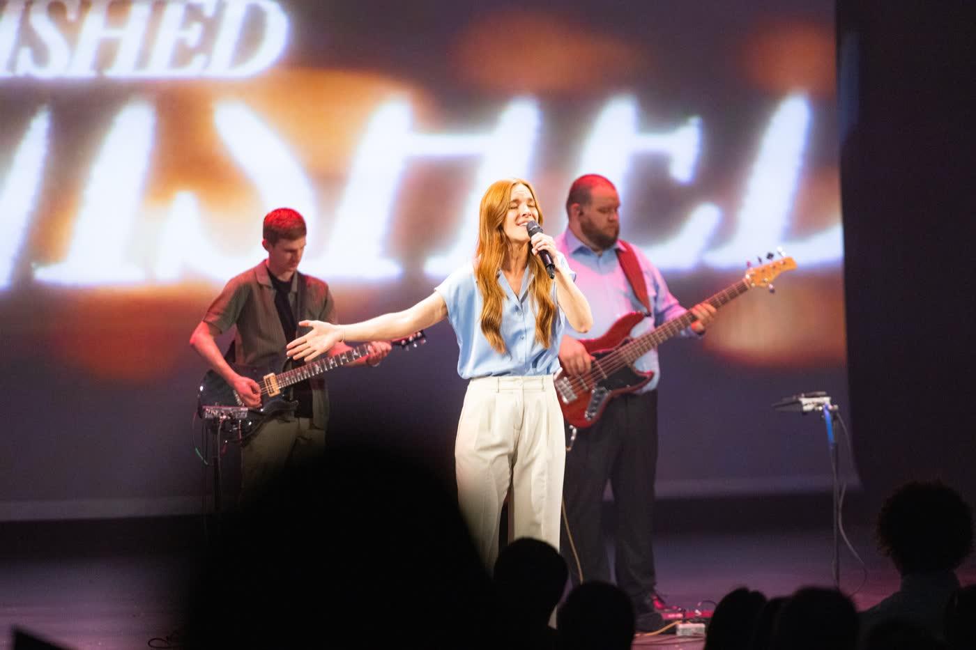 Easter worship at Rise Church